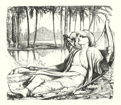 Recoleções das Noites Árabes (gravura) de William Henry (after) Hunt