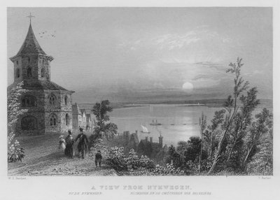 Uma Vista de Nymwegen (gravura) de William Henry Bartlett