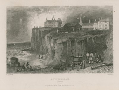 Visão geral de Rottingdean de William Henry Bartlett