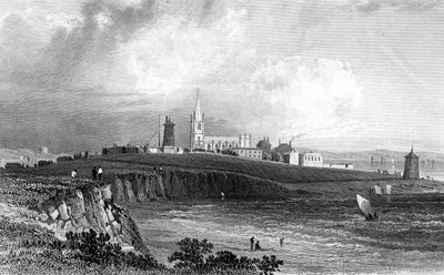 Harwich, Essex, gravado por Henry Adlard, c.1832 de William Henry Bartlett