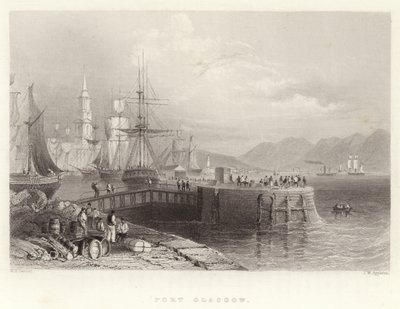 Port Glasgow de William Henry Bartlett
