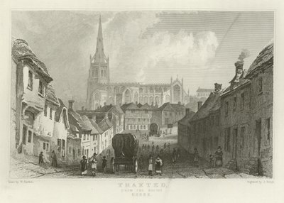 Thaxted, do sul, Essex de William Henry Bartlett