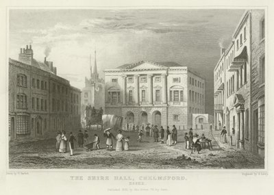 O, corredor shire, chelmsford, essex de William Henry Bartlett