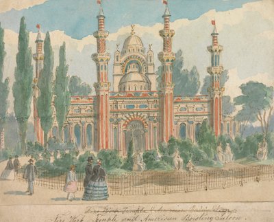 Templo de Trabalho do Fogo e Salão de Construção Americano de William Henry Brooke