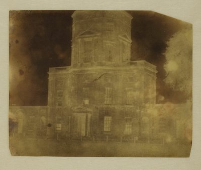 Base da Biblioteca Radcliffe, Oxford de William Henry Fox Talbot