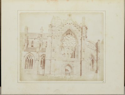 Abadia de Melrose de William Henry Fox Talbot