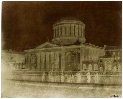 The Four Courts, Dublin (Paper Negative-Camera) de William Henry Fox Talbot