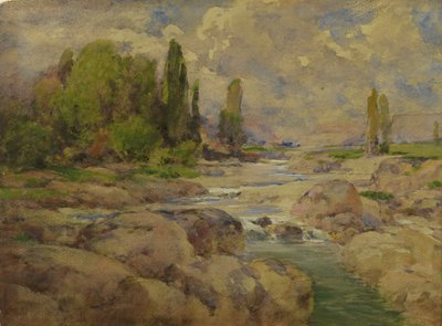 A Normal Rock Creek de William Henry Holmes