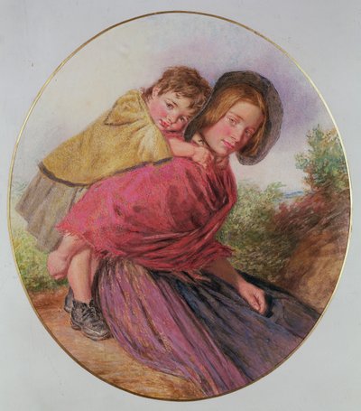 Mãe e filho de William Henry Hunt