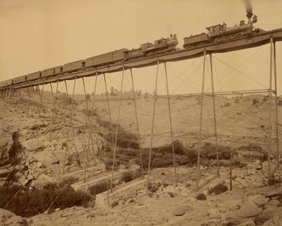 Ponte de Dale Creek, Union Pacific Railway de William Henry Jackson