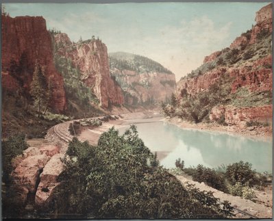 Echo Cliffs, Grand River Canyon, década de 1890. de William Henry Jackson