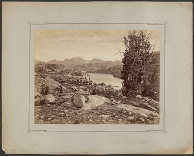 [Pico de Fremont, Montanhas Wind River, Wyoming] de William Henry Jackson