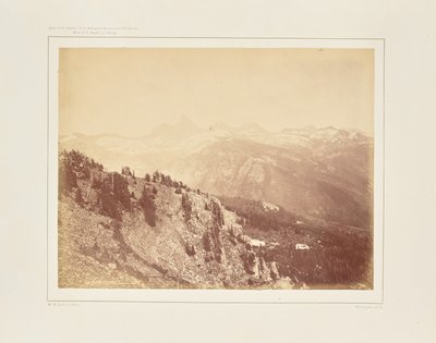 Vista panorâmica da Serra do Téton de William Henry Jackson