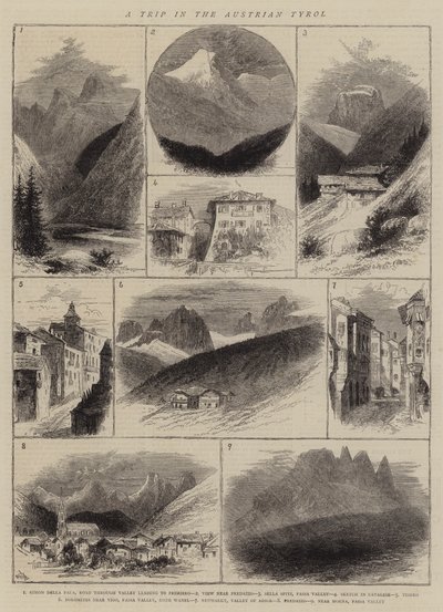Uma viagem no Tirol austríaco de William Henry James Boot