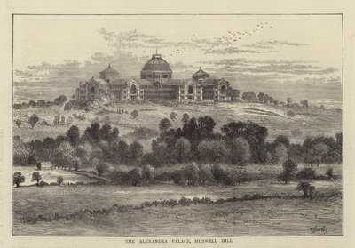 O, alexandra, palácio, Muswell, colina de William Henry James Boot