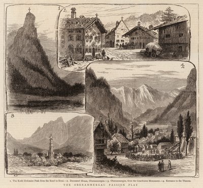 O jogo da paixão de Oberammergau de William Henry James Boot