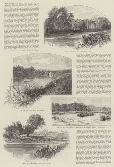 Os rios da Grã-Bretanha, leste de William Henry James Boot