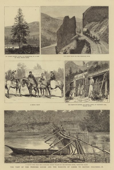 A Visita da Princesa Luísa e do Marquês de Lorne à Colúmbia Britânica, II de William Henry James Boot