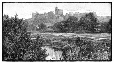 Castelo de Windsor, 1900. de William Henry James Boot