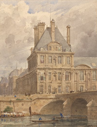 Pavilhão de Flore, 22 de Agosto de 1828 de William Henry Lake Price