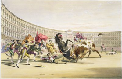 O Picador em perigo, 1865 de William Henry Lake Price