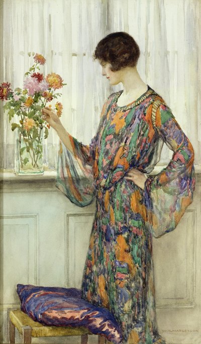 Arranjar Flores de William Henry Margetson
