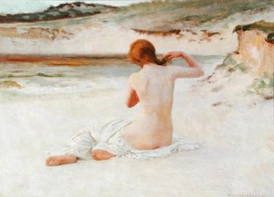 Nu na Praia de William Henry Margetson