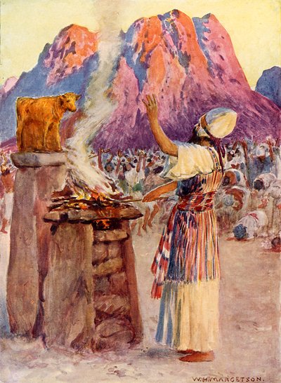 O bezerro de ouro de William Henry Margetson