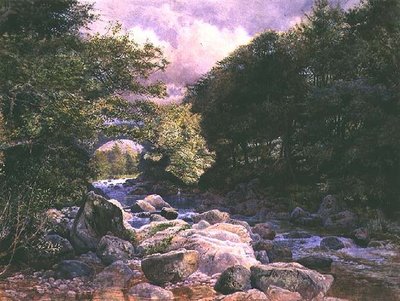 O rio Deveron de William Henry Millais