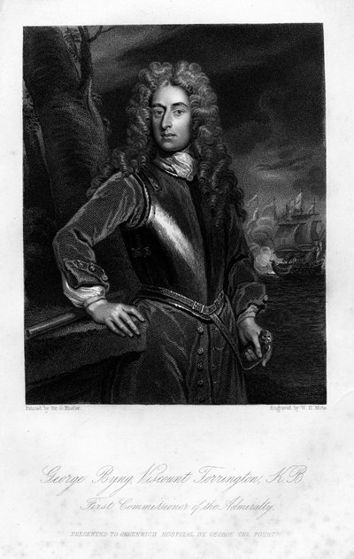 George Byng, visconde de Torrington, 1837 de William Henry Mote