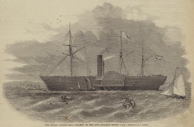 O Império Indiano, Mail Steamer na Nova Rota Atlântica de William Henry Prior