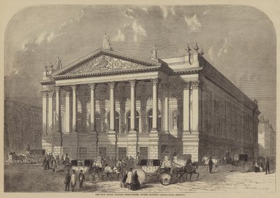 O Novo Royal Opera House Italiano, Covent Garden, Edmund Barry, Arquiteto de William Henry Prior