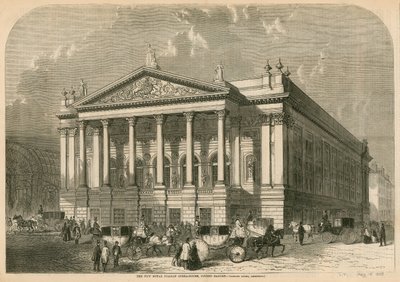 A nova ópera italiana, Covent Garden, Londres de William Henry Prior