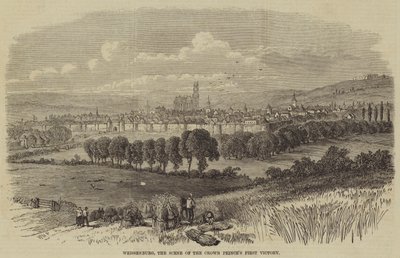 Weissenburg, a cena dos príncipes heróicos da primeira vitória de William Henry Prior