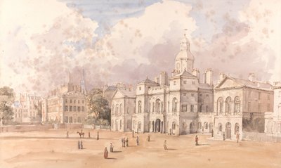 O desfile dos Horse Guards de William Henry Pyne