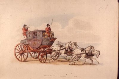 The London to Worcester Royal Mail Coach de 