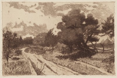 Uma estrada de Long Island de William Henry Shelton