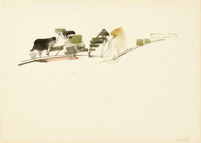 Santo Dean Moor - 1º de janeiro de 1976 (tinta) de William Herbert Johnston