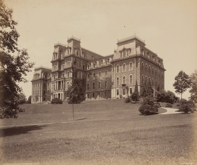 Easton, Pardee Hall, Lafayette College, c. 1895 (foto) de William Herman Rau