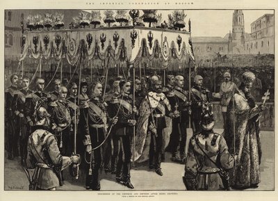 Processon do Imperador e Imperatriz (gravura) de William Heysham (after) Overend