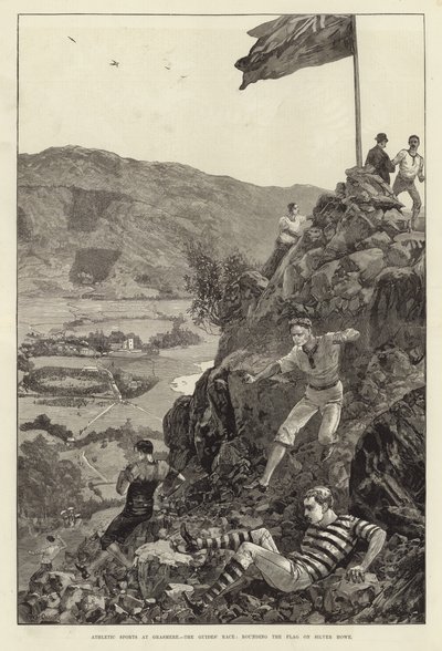 Esportes atléticos em Grasmere de William Heysham Overend