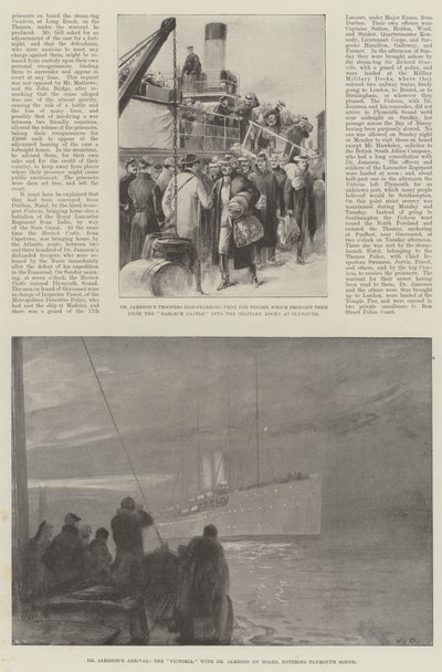 Dr. Jameson em Londres de William Heysham Overend