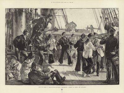 A vida a bordo de um homem de guerra de William Heysham Overend