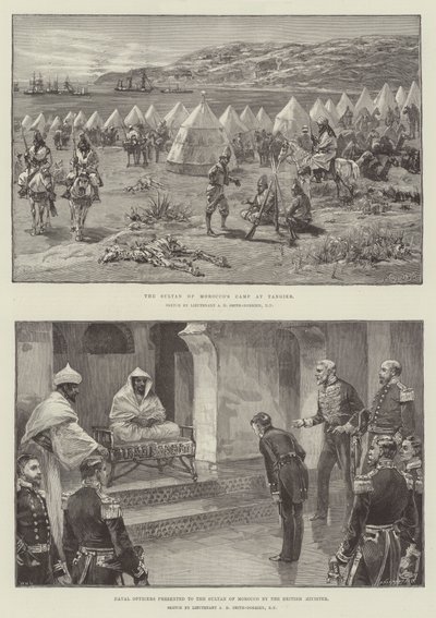 Esboços de Marrocos de William Heysham Overend