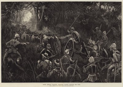 Guerra Sul-Africana, Artilharia passando pelo Bush de William Heysham Overend