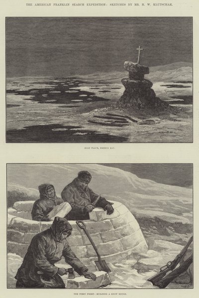 The American Franklin Search Expedition de William Heysham Overend