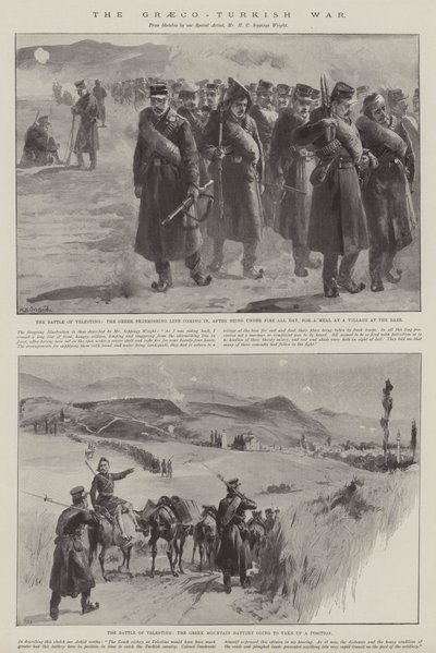 A guerra greco-turca de William Heysham Overend