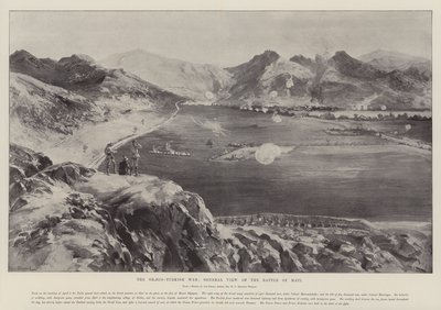 A Guerra Greco-Turca, Visão Geral da Batalha de Mati de William Heysham Overend