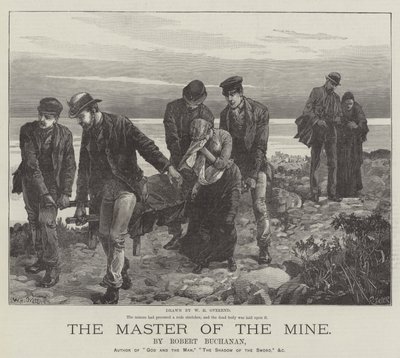 O mestre da mina, por Robert Buchanan de William Heysham Overend