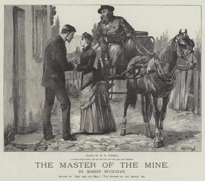 O mestre da mina, por Robert Buchanan de William Heysham Overend